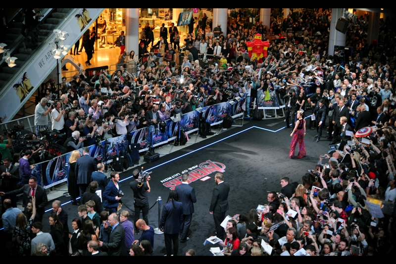 Just in case you momentarily forgot that this isn't a small premiere.