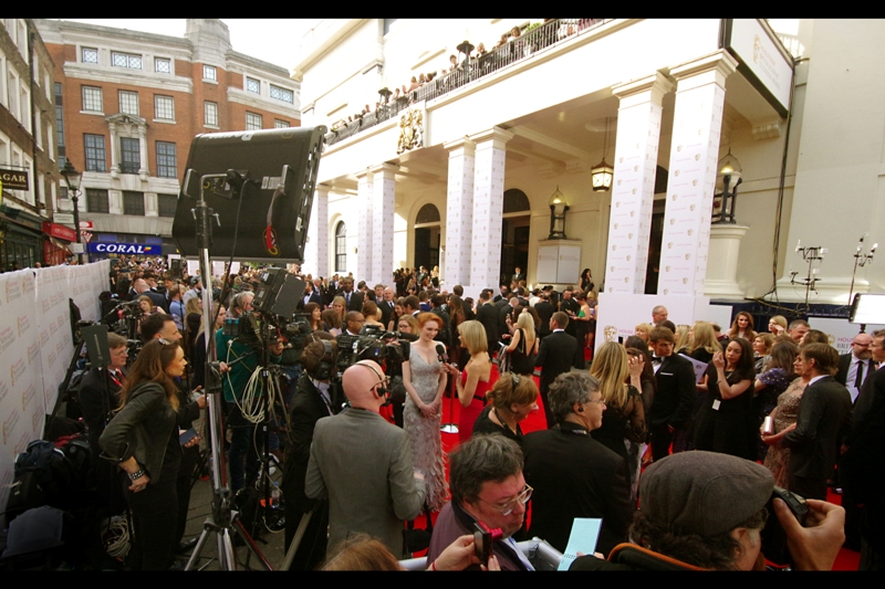 This shot is from 'later' in the event, but I thought I'd put it here so you can see the crush before I start showing closeup photos of peoples' faces that look like they were photographed through peoples' heads.