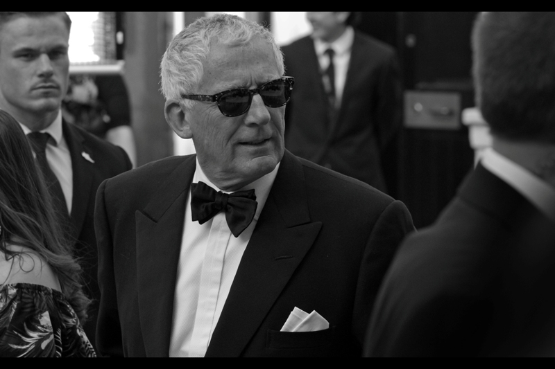 It's Man With Bow Tie! And the weird bifocally effect of his sunglasses means I can look him in the eye... as I admit I don't know who he is.