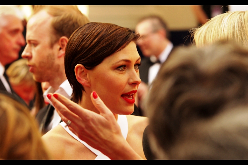 In contrast the other lady I didn't know, this lady who I also don't know seems to have the whitest coloured-part-of-the-eye I've seen. She could almost be a white walker in... that TV show I watch. No, the other one. Which... you know... I'm not great with compliments.