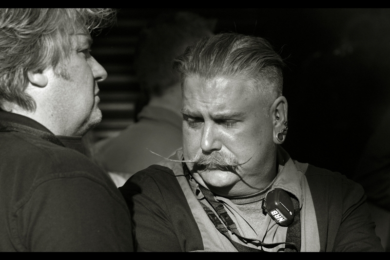 As noted at the premiere of "Tomorrowland" last Sunday, this one awesome (and very stable) moustache...