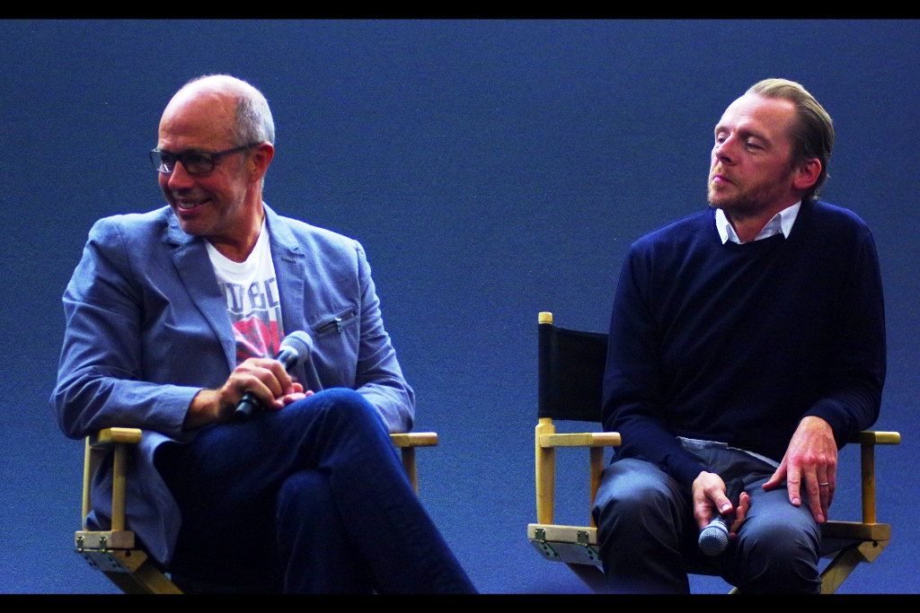 "I love this film! And conveniently, it's one I directed and Simon Pegg stars in!"