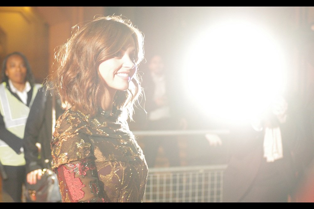 And one more photo of Jenna Coleman. Because this is my journal and that means I end it how I want. I still haven't got quite the perfect photo of her yet... and I've tried across the premiere of Cinderella (where was a guest), The 2014 GQ Awards (where I shot high-and-blind), and the Dr Who Season 8 launch , where I shot from a stairwell (true story)