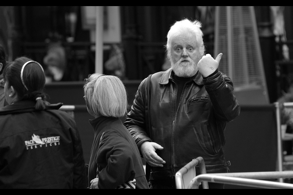"5hit's going down in Leicester Square, dude!!" Aint that the.... Truth.
