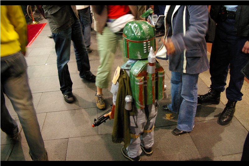 "Aren't you a little short to be a bounty hunter??"