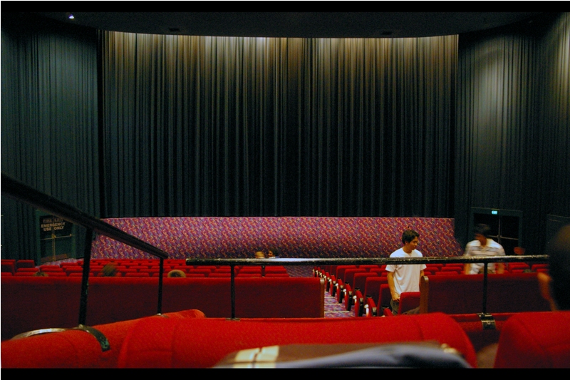 On the plus side : I do have spot at the exact geometric centre of the cinema to experience what will no doubt be a groundbreaking vindication of George Lucas' 3-part prequel saga. <again... I'm serious... no Hot Babez AT ALL at this thing??>