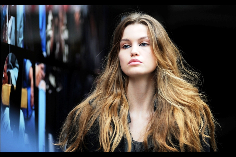 "Every one of these strands of hair is perfect..... and it's been 45minutes already but I can't move until this breeze goes away"