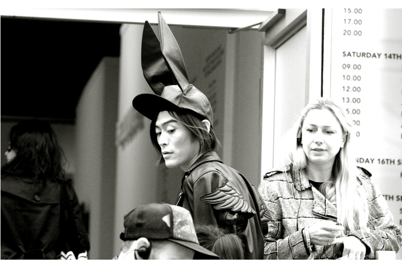 “I’d laugh at your pathetically boring cap if I wasn’t far too cool to laugh”