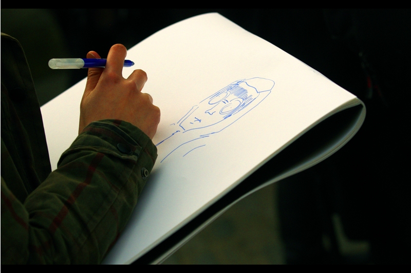 I’m totally going out and buying a sketchbook and drawing stick figures of the models and clothing next year.