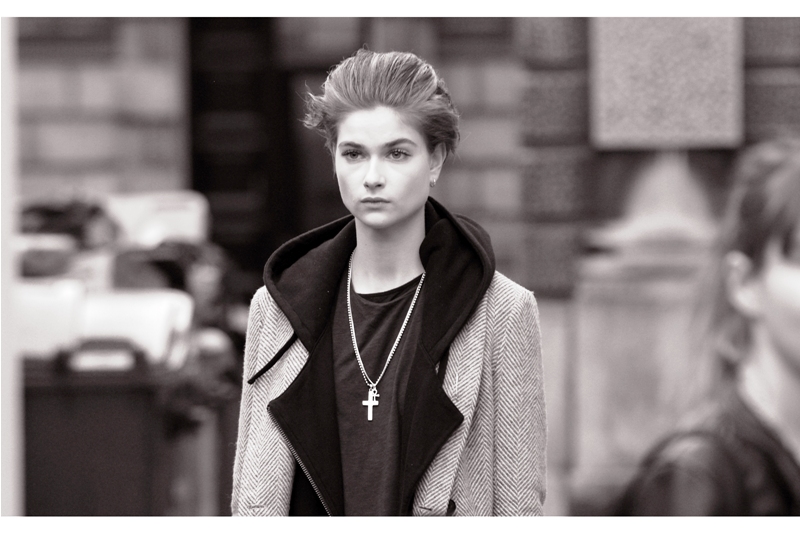 Good news. Post-Traumatic Stress Disorder is THE expression on catwalks this year