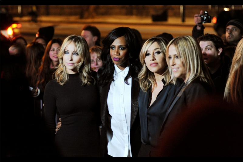 I don't know who they are. Some kind of Girl band or Journeying Accountancy Troupe? (In my defence I'm still a bit woozy from my moment with Elizabeth Olsen, and can't be bothered with trivialities like who other peple are)