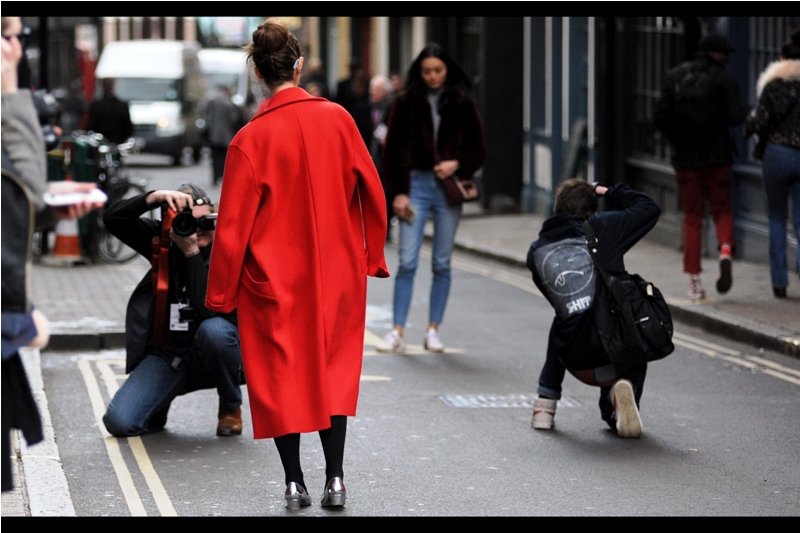 It's going to be sad when, tomorrow, the process of taking photos of random good-looking and/or well-dressed strangers on the street will once again be viewed with suspicion...