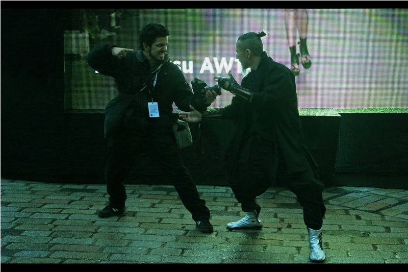 "Joke's on you. I'm a ninth level blackbelt breakdance fighter." "There's no such thing" "You just don't know about it because it's a secret hidden level above whatever you are"