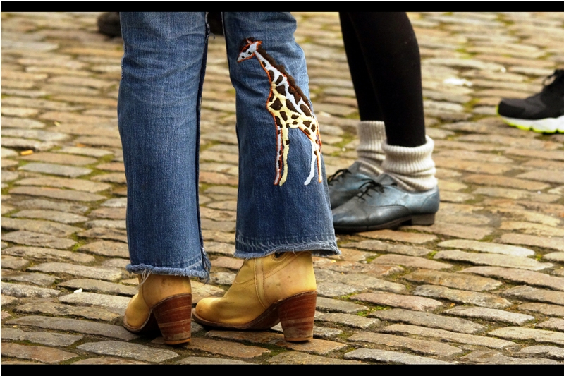 Call now : Our operators are standing by : your generous donation will ensure that no model will ever have to the leave the house with an animal embroidered on only ONE leg of her jeans.