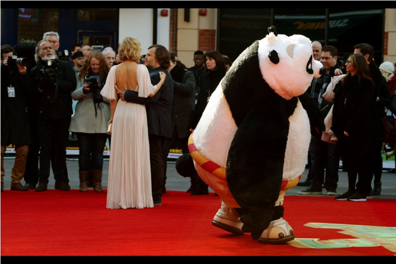 "Everyone's eyes are on the man in the panda suit. Kate.. if we want to get everyone's attention I'm going to have to do something neither of our spouses would approve of"