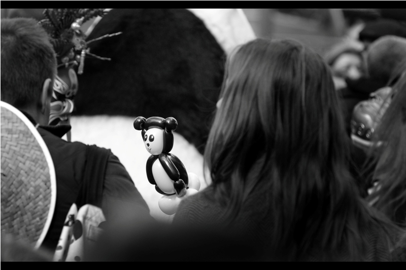 Either Disney's lawywers or Dreamworks' lawyers are taking a long hard look at this balloon animal.