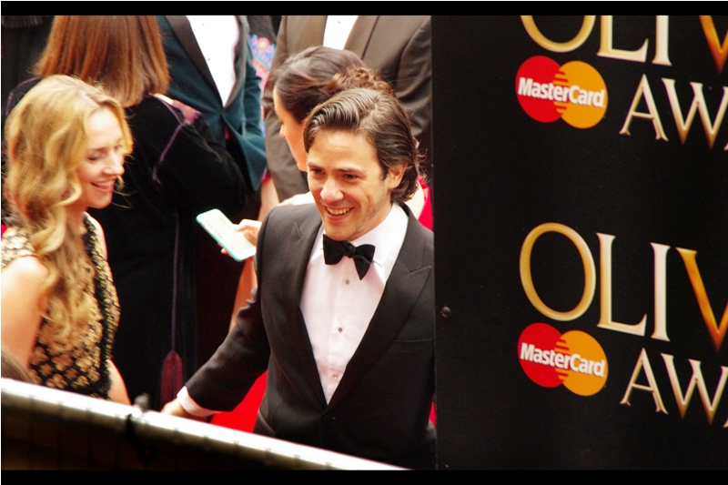 "You're just interviewing me because I'm wearing a bow tie, aren't you? Well, let me give you my opinion on theatre"