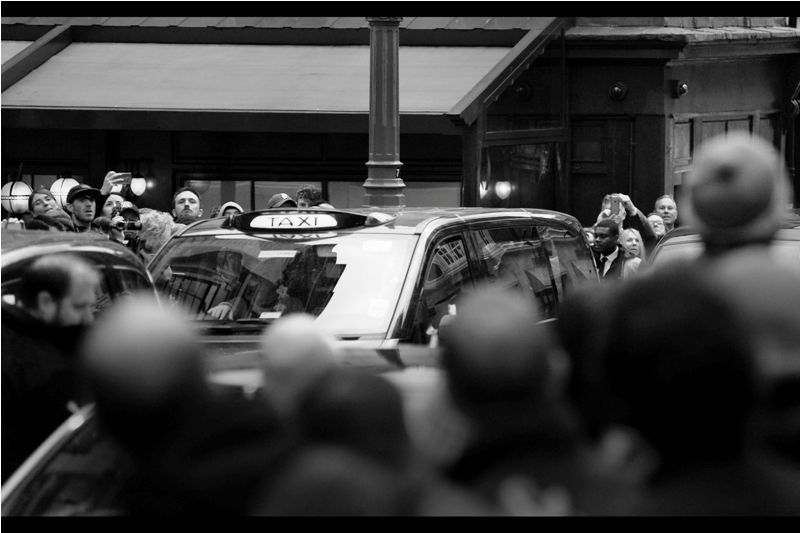 "Is it... ? Is IT?? Wait... who is it?" Ah, the Curzon Mayfair.... where a premiere is not a good enough reason to shut down through-traffic on a London street. If it was any more glamorous, I'd be fighting off supermodels while taking these photos (which I'm going to continue to claim against all evidence is the case).