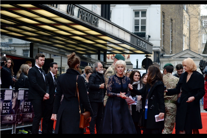 Dame Helen Mirren has an Oscar, several Baftas, and an Olivier Award on her mantelpiece. I've got some framed family photos and some Bafta wristbands, if that counts as impressive?