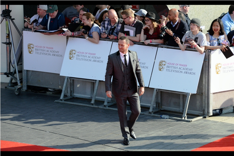 I don't know who this is, but people were shouting at him, and I don't think it was to get out of the way of somebody more important.