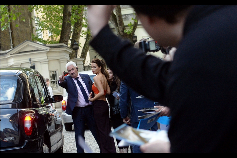 "You over there. Stop honking at Ms Beckinsale"