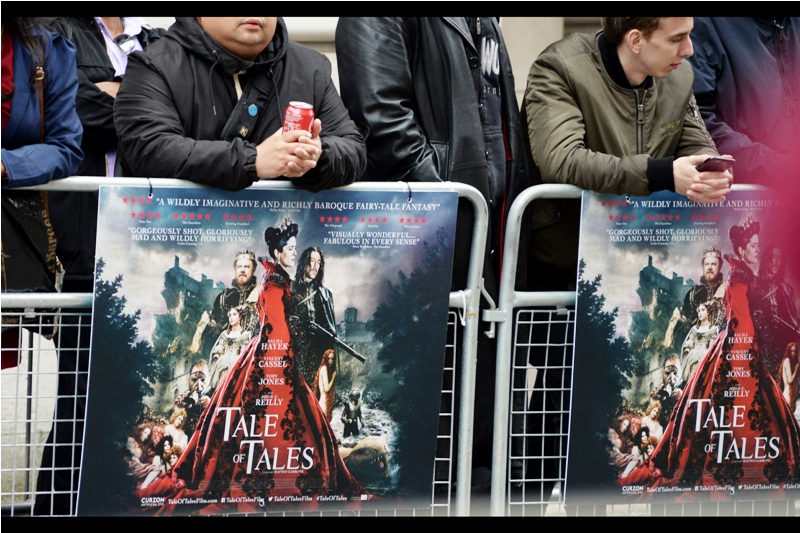 If nothing else, I like the movie poster they're using for the premiere. For weeks now, the website premierescene.com which listed this premiere as taking place today went with a photo of Salma Hayek sitting at a white table with a bloodstained mouth feasting on something that probably wasn't a light apricot danish.