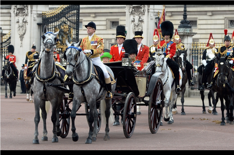 (Oh, for a slightly taller monarch)... it's The Queen!!!