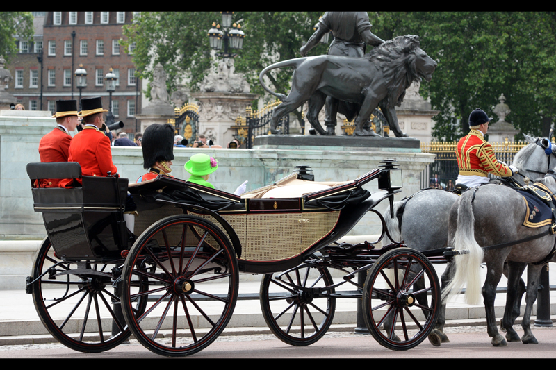 The Queen's hat, however, I did not miss.