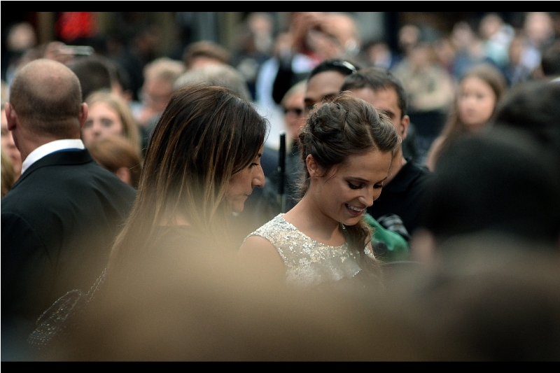In my opinion, Alicia Vikander was great in the excellent Ex Machina (2015), was very pretty in the sub-optimal The Man From U.N.C.L.E. (2015) and was at the premiere of The Danish Girl (also 2015) . She's also in this movie.