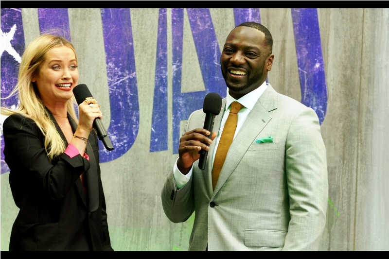 "I'm going to try to say Adewale Akinnuoye-Agbaje's name one more time, then I'm going to call him by his equally awesome and considerably shorter nickname, 'Triple A'!!"