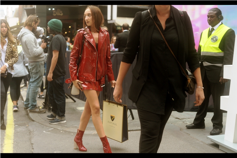 "Leather is murder, you say? And just how many sweatshop workers suffered so you can wear shoes and a t-shirt looking that cheap?"