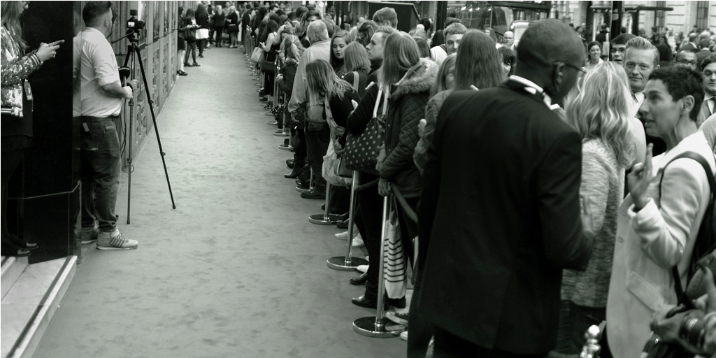 Green Carpet. (Colour removed)