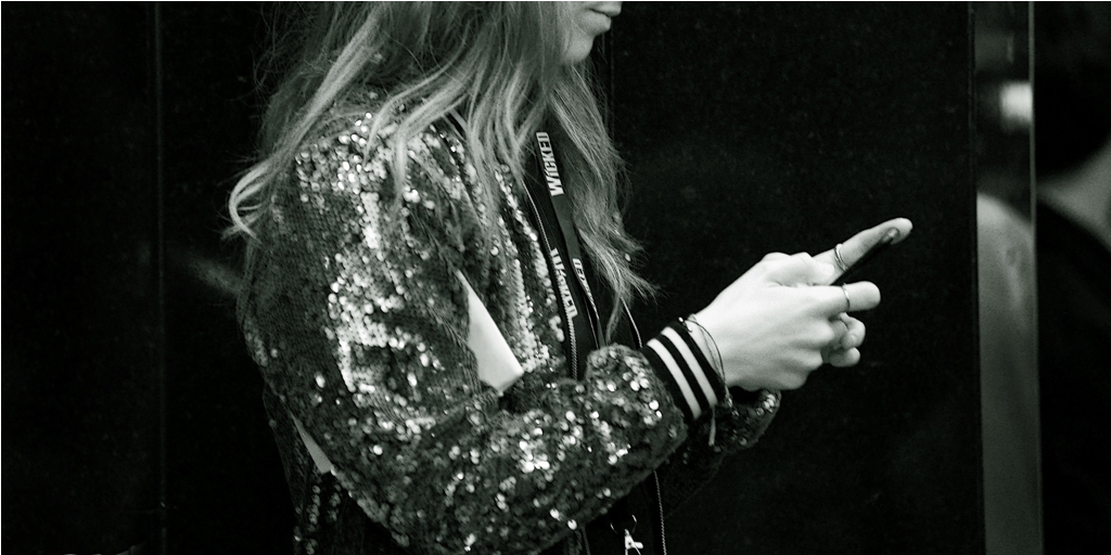 Must. Keep. Texting.