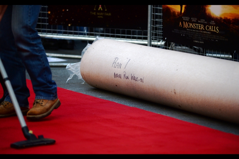 "If a monster calls from within this rolled up carpet, I ain't unrolling it. I just vacuumed here"