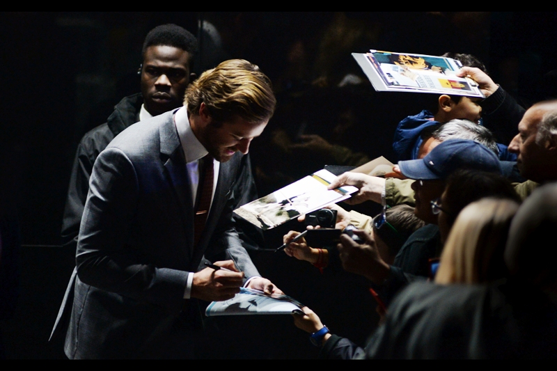 "And y'all really ARE fans of The Lone Ranger? Well I'm shocked and pleased in equal amounts..." - Armie Hammer played the titular Lone Ranger in the film of that name , and was also both of the Winkelvoss twins in 'The Social Network'