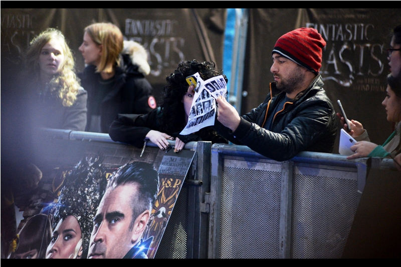 "That's a lot of people. Are they all this small in real life?" ".... I'm guessing this is your first premiere. In that case, yes. Yes they are"