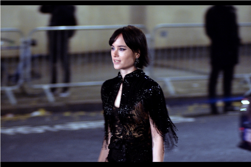 I don' t know who this is, but if she walks past again I'd offer her my jacket (even or especially now that I'm back at home at my laptop typing this).