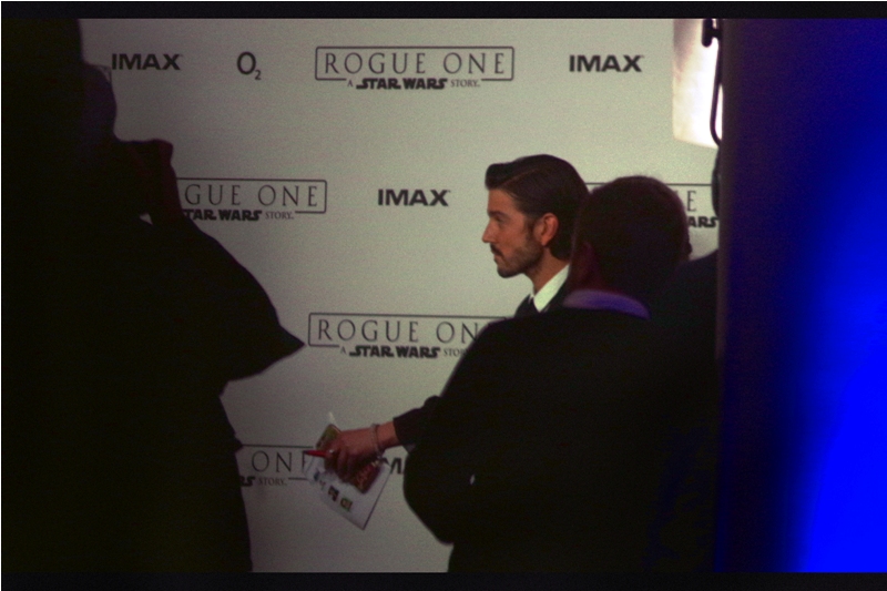 Pentax, K3. Centre-Continuous autofocus. Oh, and some dude, possibly from the movie Rogue One.