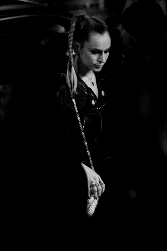 I don't know who this is, but I'm impressed by my own composition of this shot. And some days that's enough to make getting out of bed worthwhile. ( edited to add : Alice Della )