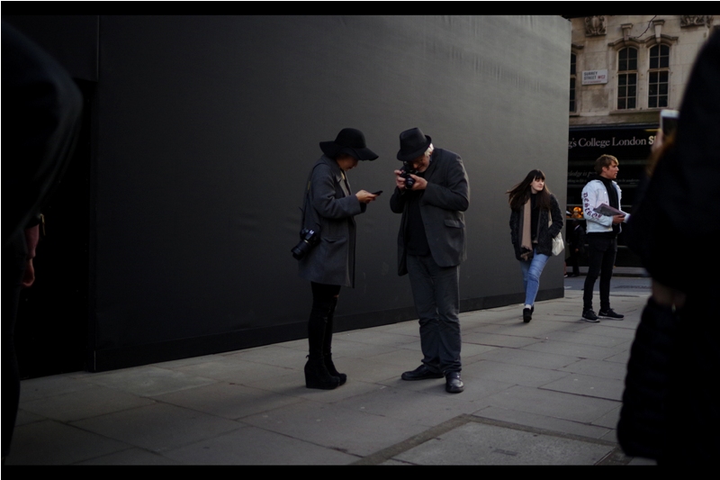 "Shhh... can't talk. Updating my fashion blog" "Shhh... can't talk. Updating my instagram"