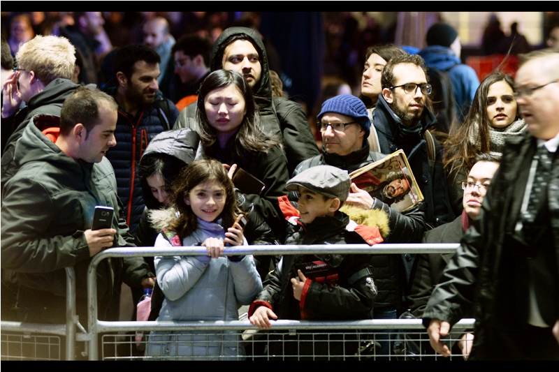 You know... it's all fun and games until kids show up who will be crushed not to be able to see Emma Watson and Dan Stevens and Luke Evans, let alone get an autograph or picture. Well done, Disney. You know that your target market is the PARENTS of these kids. And they're at work right now.
