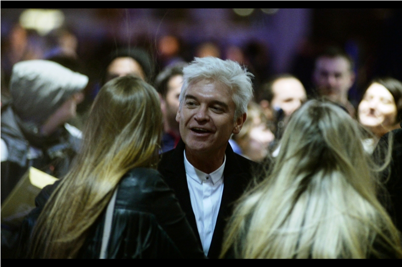We have an actual celebrity! It's Philip Schofield, and outside of seeming to recall his daughter shamelessly flirting with me at a premiere years ago (which I'm not entirely sure I'm lying about), I don't know much about him.