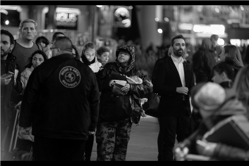 "What's going on?" "Can't say?" "Who's showing up?" "Can't say" "Is there anything you can say?" "Yes... Leonardo DiCaprio probably isn't showing up" "Why... is he in this movie?" "Can't say"