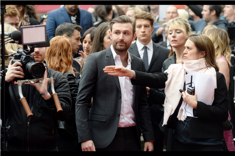 "Smile at each of these guys. Except for the guy at the end. He's going to be crushed when he finds out you're not Ryan Gosling"