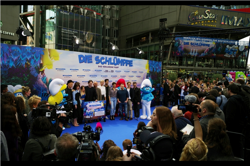 <translated from the German> "We hope that even if you're not German, everyone buys the German DVD and puts on English Subtitles" . (People still buy DVDs, right?)