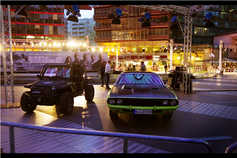 <translated from the German> "Ideally we'd want to have them towed, but if they belong to Vin Diesel he might get upset, and have you seen the size of his forearms??"