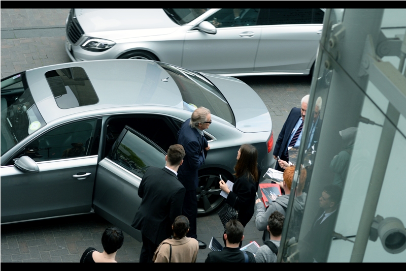 "You want my autograph? How lovely....." - Bill Nighy isn't just a nice guy, but he's also been in cinematic franchises as diverse as Underworld and Pirates of the Caribbean.... and I guess there remains the possbility that the Best Exotic Marigold Hotel will also spawn a cinematic universe eventually.