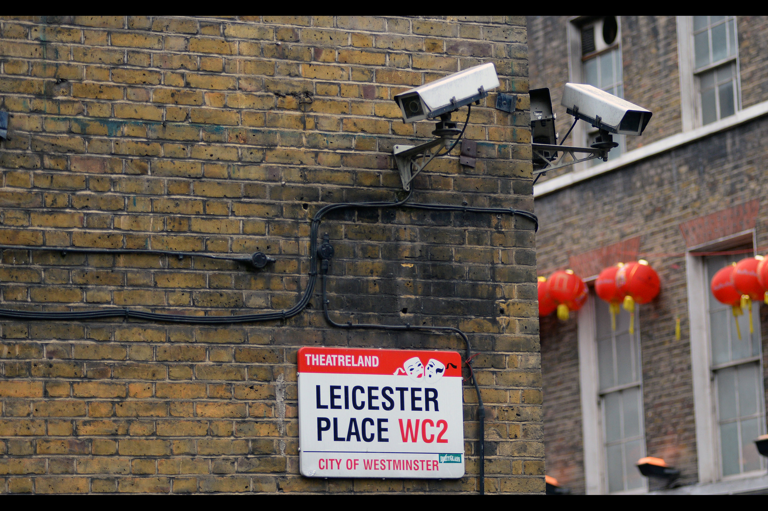 Leicester Place is not the same as Leicester Square ... but they're in the same cinematic universe, if you like.