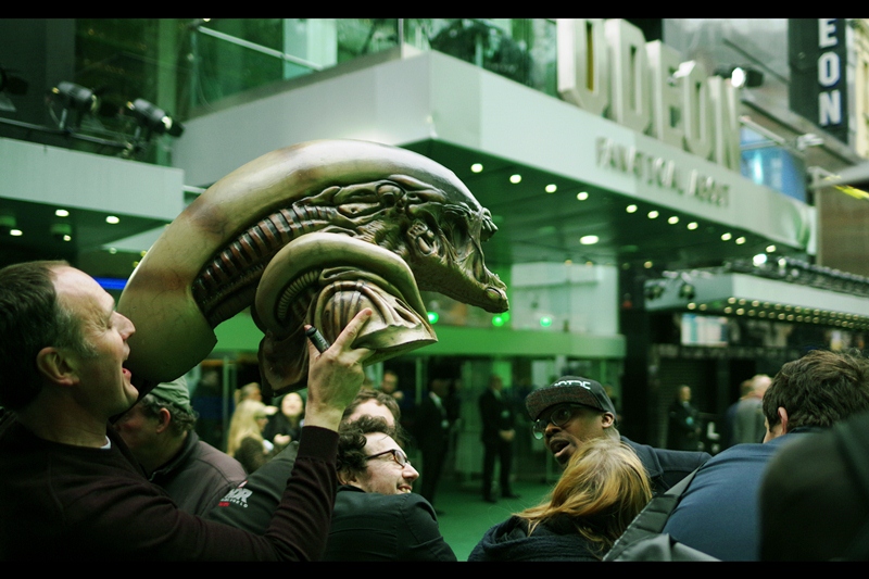 Officiating over the warmup festivities at this premiere (and apologising to angry mothers) was your good friend and mine Hakeem Mr Impact and DJ Xenomorph