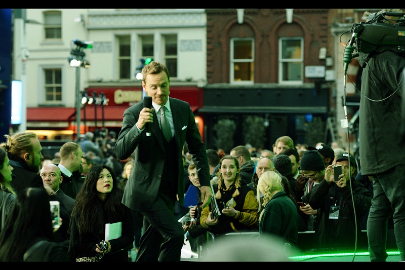 "I took the mike off that DJ guy. He wasn't using it to rhyme...." - Michael Fassbender played the role of the android 'David' in 'Prometheus' and although I'm trying to avoid too many spoilers before I see the film, apparently he plays the role of 'Walter' in this one.